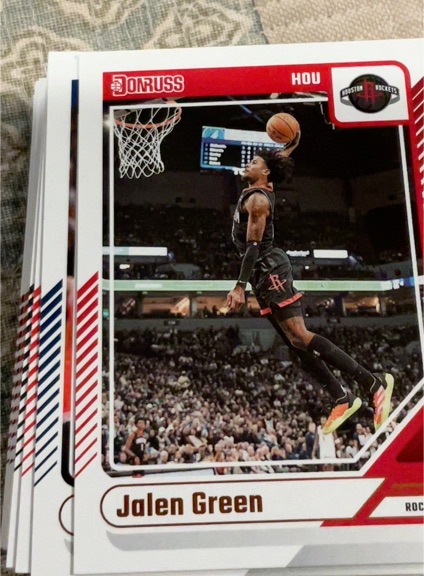 2024-25 Donruss #86 Jalen Green — front