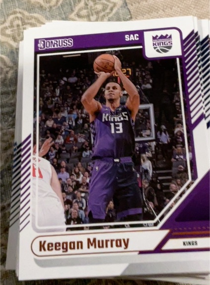 2024-25 Donruss #139 Keegan Murray — front