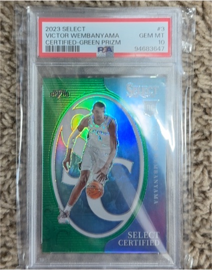 2023 Panini Select #3 Victor Wembanyama — front
