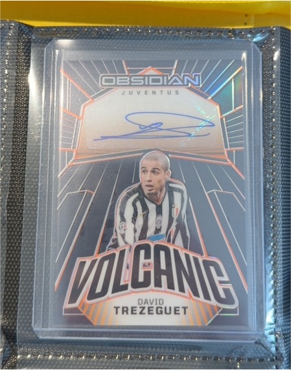 2023 Panini Obsidian Volcanic #V5-DT David Trezeguet — front