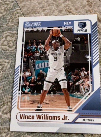 2024-25 Donruss #61 Vince Williams Jr. — front