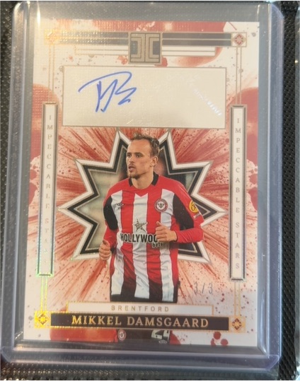 2024 Panini Impeccable #3 Mikkel Damsgaard — front
