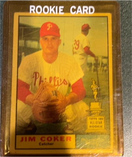 1961 Topps #144 Jim Coker — front