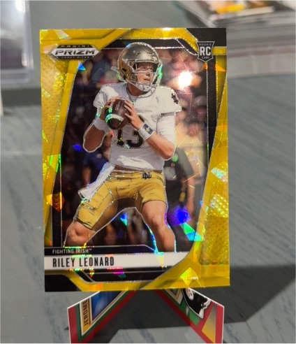 2025 Panini Prizm Draft Picks #76 Riley Leonard — front