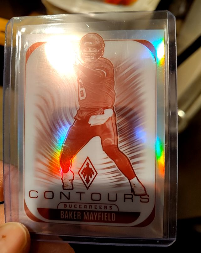 2025 Panini Phoenix #30 Baker Mayfield Contours — front