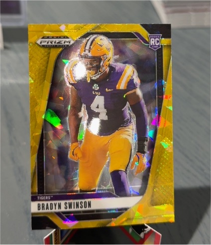 2025 Panini Prizm Draft Picks #52 Bradyn Swinson — front