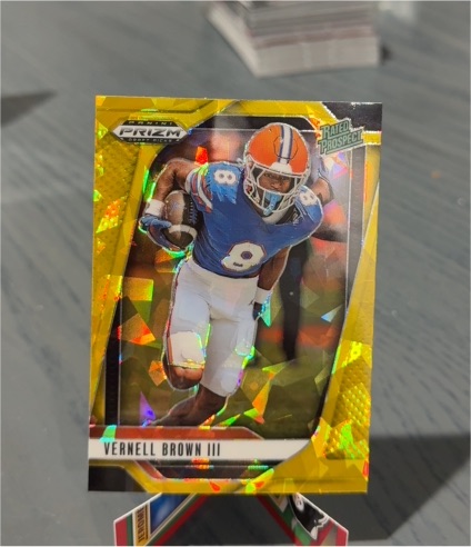 2025 Panini Prizm Draft Picks #? Vernell Brown III — front
