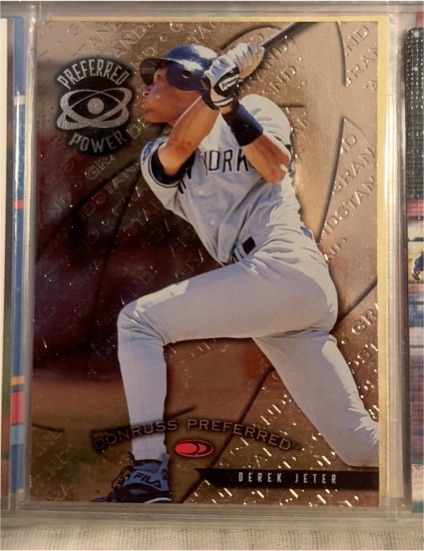 1998 Donruss Preferred Power Grandstand #176 Derek Jeter — front