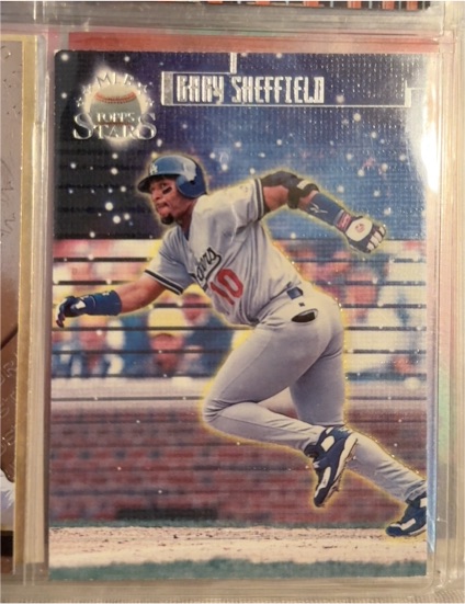 1998 Topps Stars #5 Gary Sheffield — front