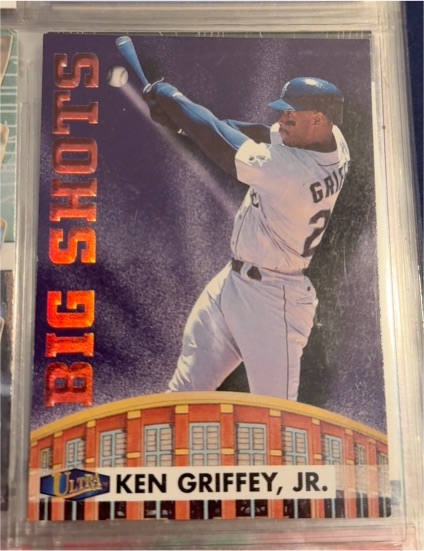1998 Ultra #1BS Ken Griffey Jr. Big Shots — front