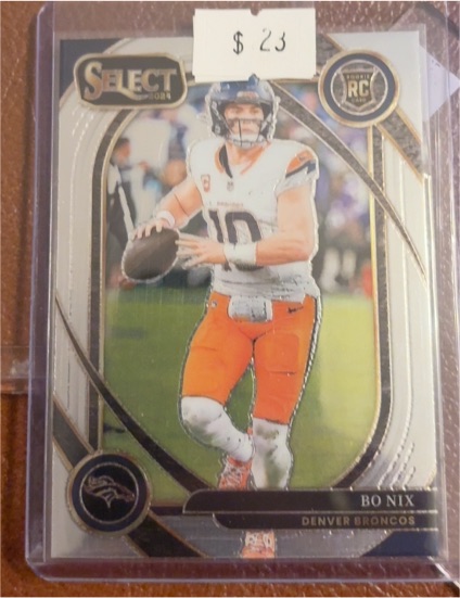2024 Panini Select Club Level #221 Bo Nix — front
