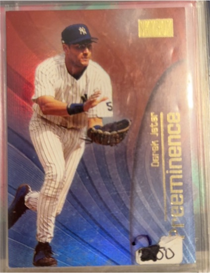 2000 SkyBox Preeminence #2P Derek Jeter — front
