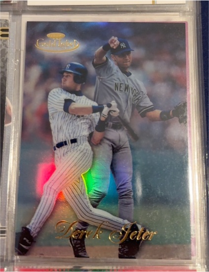 1998 Topps Gold Label #7 Derek Jeter — front