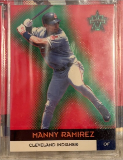 2000 Pacific Vanguard #16 Manny Ramirez — front
