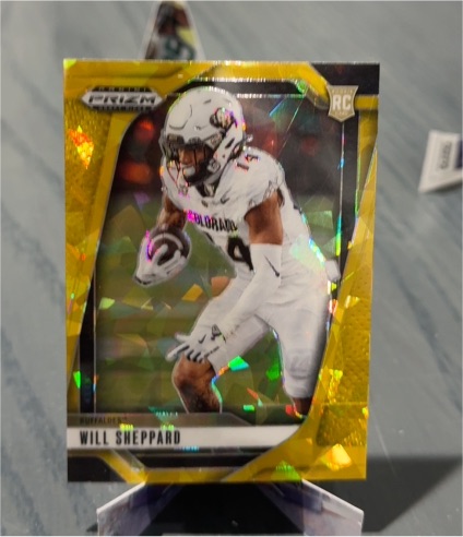 2025 Panini Prizm Draft Picks #23 Will Sheppard — front