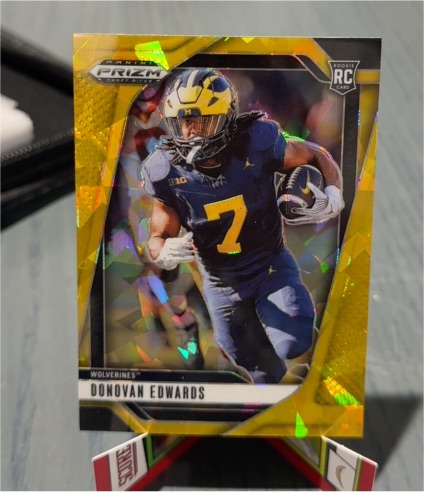 2025 Panini Prizm Draft Picks #65 Donovan Edwards — front