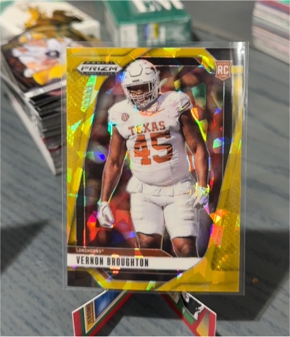 2025 Panini Prizm Draft Picks #125 Vernon Broughton — front