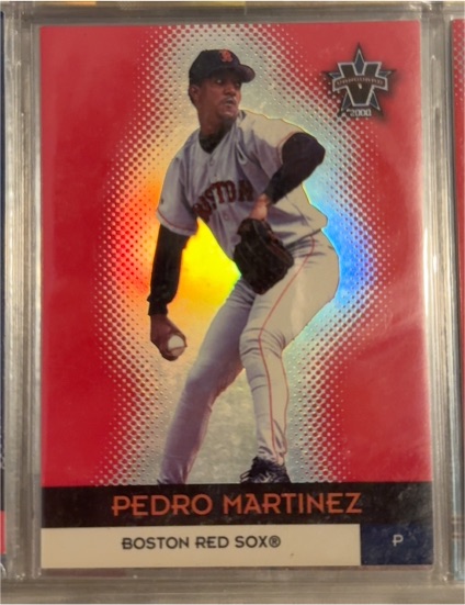2000 Pacific Vanguard #8 Pedro Martinez — front