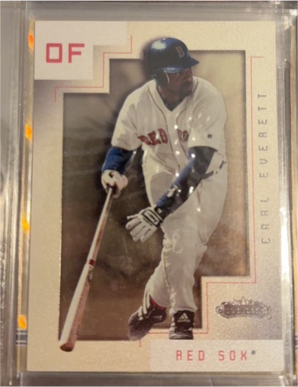 2001 Fleer Showcase #53 Carl Everett — front