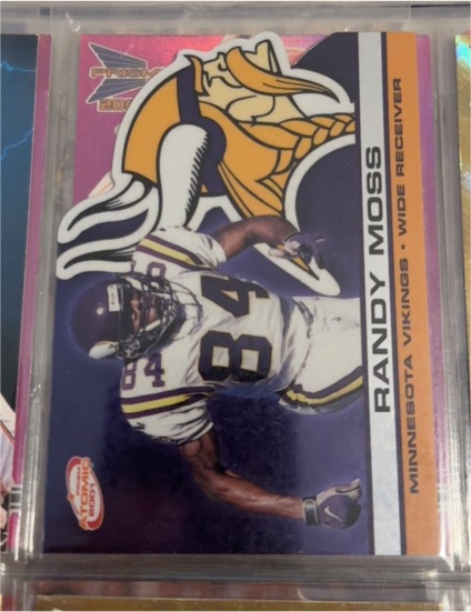 2001 Pacific Prism Atomic #79 Randy Moss — front