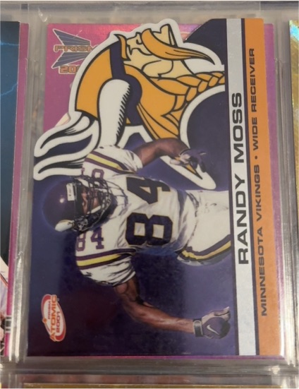 2001 Pacific Prism Atomic #79 Randy Moss — front