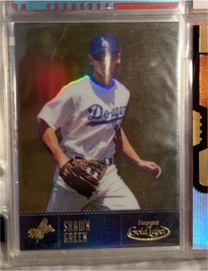 2001 Topps Gold Label #100 Shaun Green — front