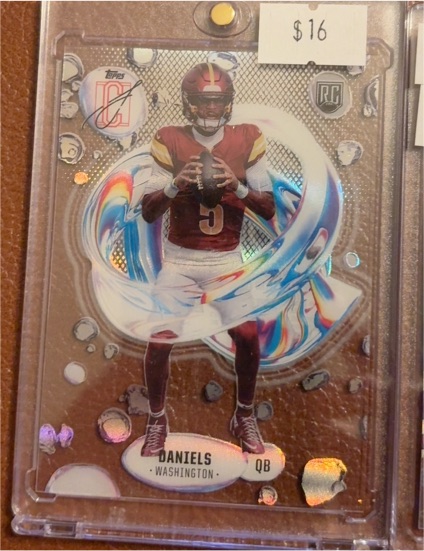 2024 Topps Signature Class #F-2 Jayden Daniels — front