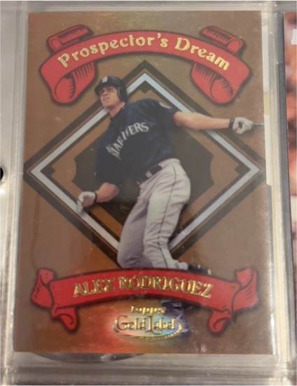2000 Topps Gold Label #PD2 Alex Rodriguez — front