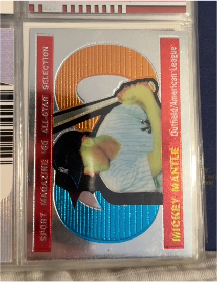 1960 Topps #563 Mickey Mantle All-Star Sport Magazine — front