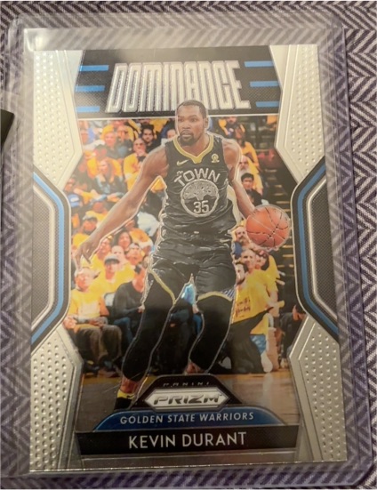 2018-19 Panini Prizm #9 Kevin Durant — front