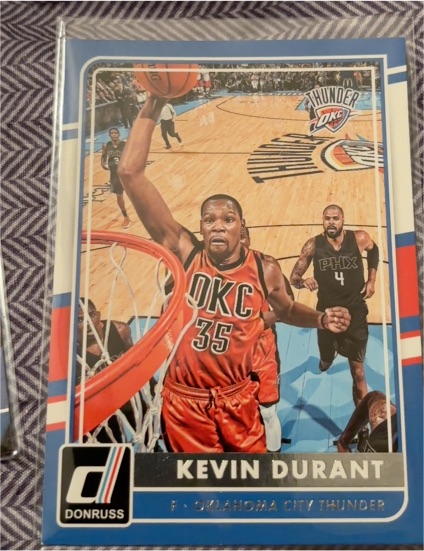 2015-16 Donruss #41 Kevin Durant — front
