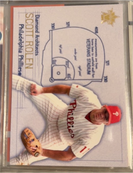 2000 Pacific Vanguard Diamond Architects #15 Scott Rolen — front