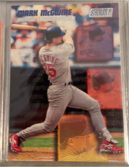 1998 Topps Stadium Club Never Compromise #NC17 Mark McGwire — front