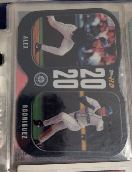 2001 Topps HD 20/20 #TW1 Alex Rodriguez — front