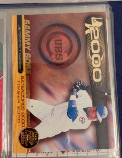2000 Pacific Crown Collection Timber 2000 #unknown Sammy Sosa — front
