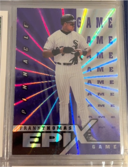 1998 Pinnacle Epix Game #E7 Frank Thomas — front