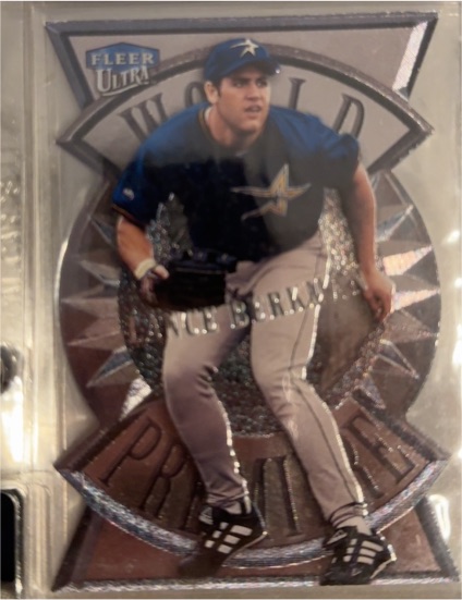 2000 Fleer Ultra World Premiere #2WP Lance Berkman — front