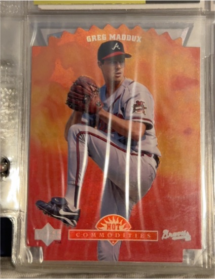 1996 Upper Deck Hot Commodities #HC10 Greg Maddux — front