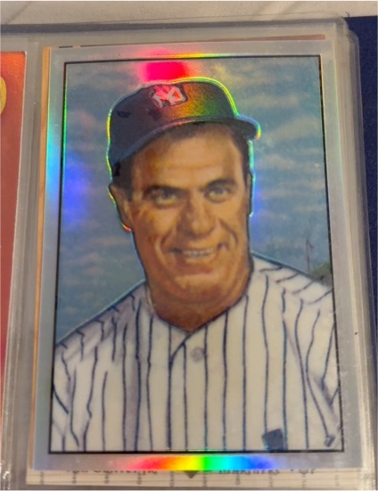 1950 Bowman #219 Hank Bauer — front