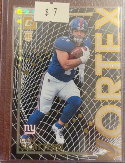 2025 Panini Donruss Football Vortex #23 Cam Skattebo — front