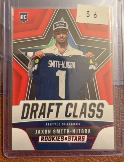 2023 Panini Rookies & Stars #DC-9 Jaxon Smith-Njigba Draft Class — front