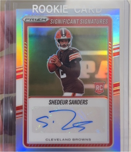 2025 Panini Prizm #SSI-SSS Shedeur Sanders — front