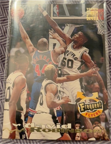 1993-94 Topps Stadium Club #356 David Robinson — front