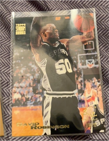 1993-94 Topps Stadium Club #10 David Robinson — front