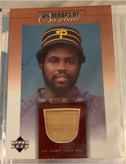 2001 Upper Deck Heroes of Baseball #B-BM Bill Madlock — front