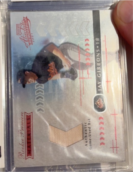 2001 Playoff Absolute Memorabilia #177 Jay Gibbons — front