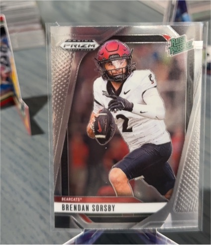 2025 Panini Prizm Draft Picks #152 Brendan Sorsby Rated Prospect — front