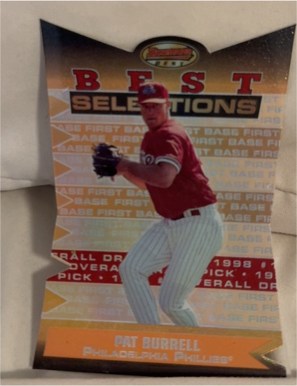 2000 Bowman's Best Best Selections #BBS3 Pat Burrell — front