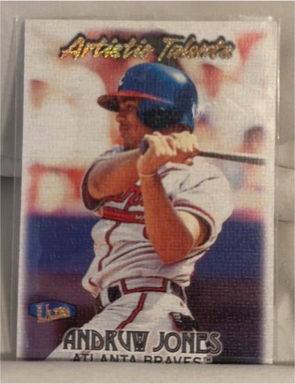 1998 Fleer Ultra Artistic Talents #2AT Andruw Jones — front