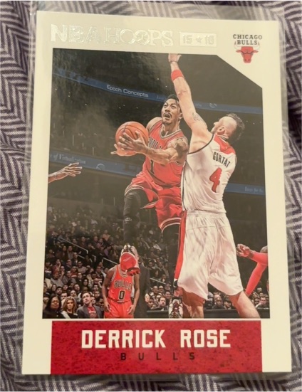 2015-16 Panini NBA Hoops #119 Derrick Rose — front